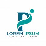 Lorem ipsum logo turquoise